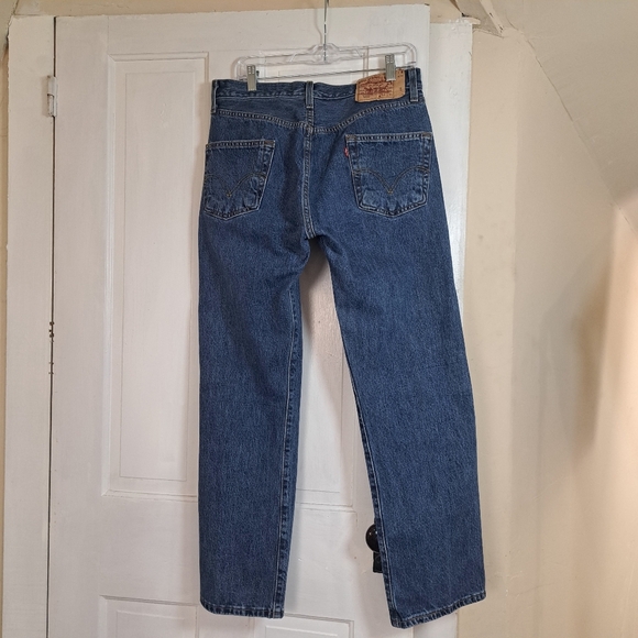 Levis 501 Made in Haiti Vintage Denim Jeans Pants W34 L30 - Picture 1 of 16